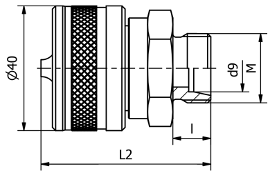 Zástr.ZS-20 M18,24 na hadici  (55601824)